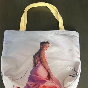 Stylish Pink Tote Bag